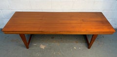Mid-Century Danish Teak Extending Coffee Table