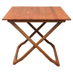 Mid-Century Danish Teak Folding Table from Juul Kristensen, 1960s