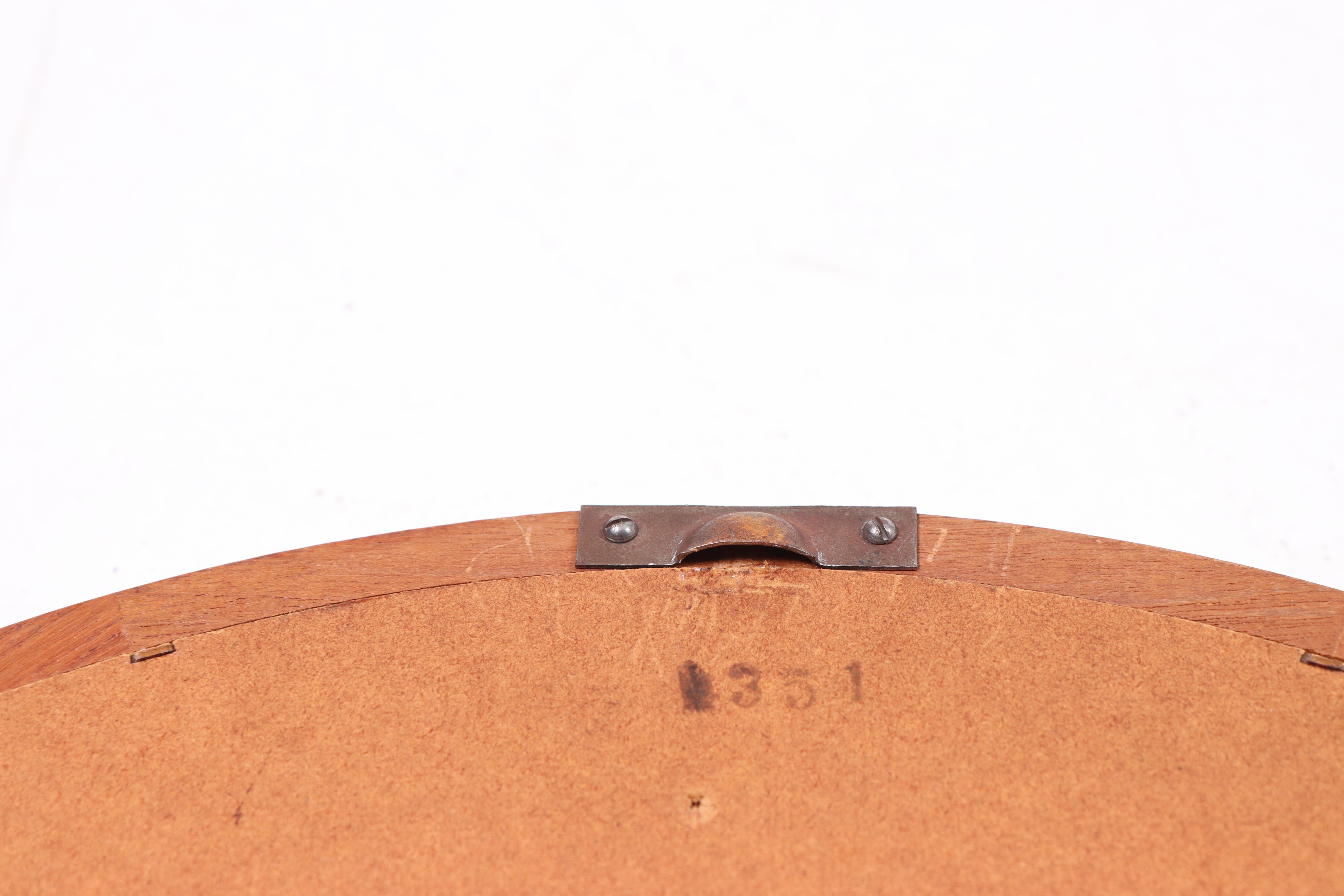 Metà XX secolo Specchio danese di metà secolo con cornice in teak, anni '60 in vendita