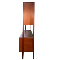 Mid Century Danish Teak Hans Wegner for Ry Mobler Floating Hutch