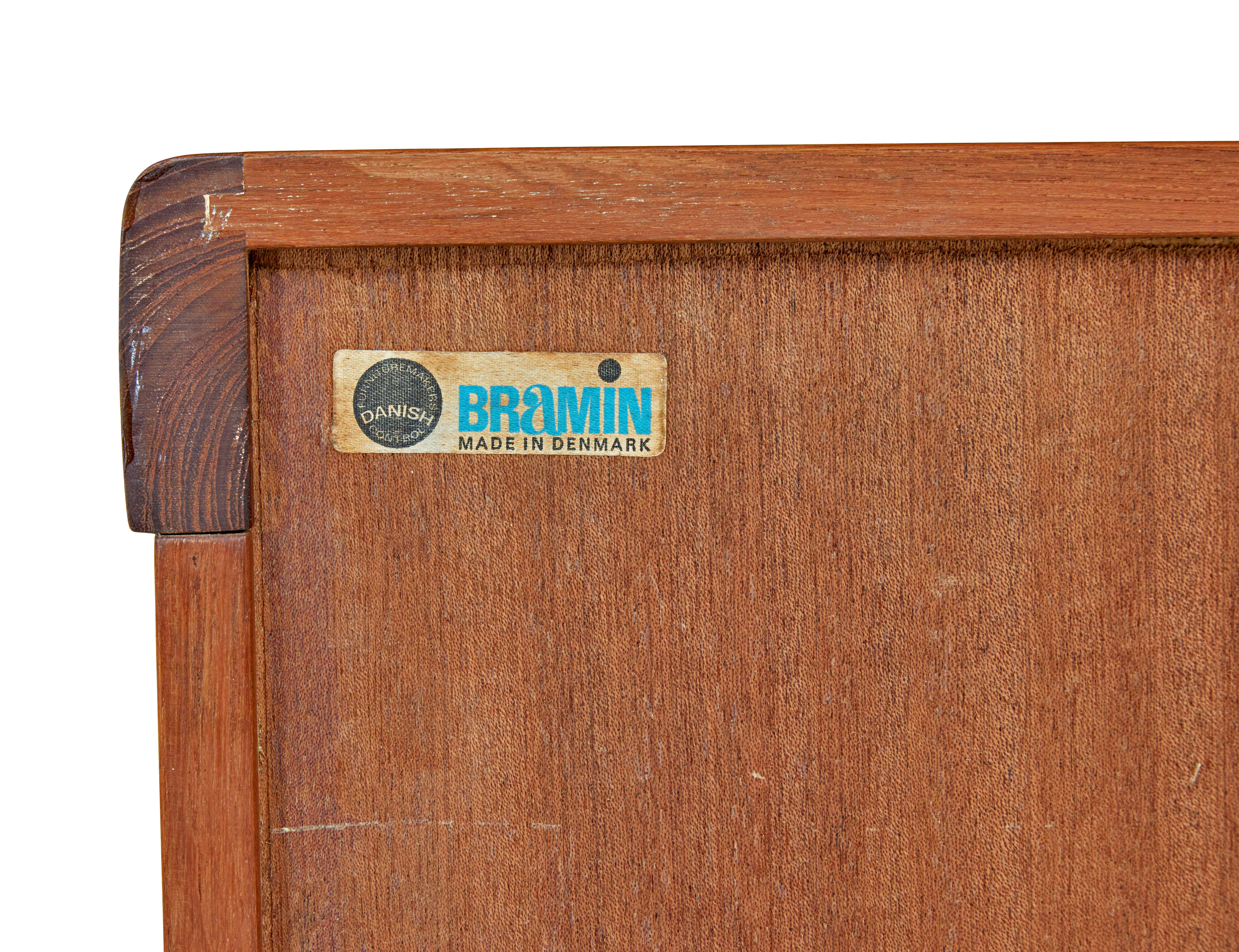 Tavola alta in teak danese di metà secolo di H.W. Klein per Bramin in vendita 5