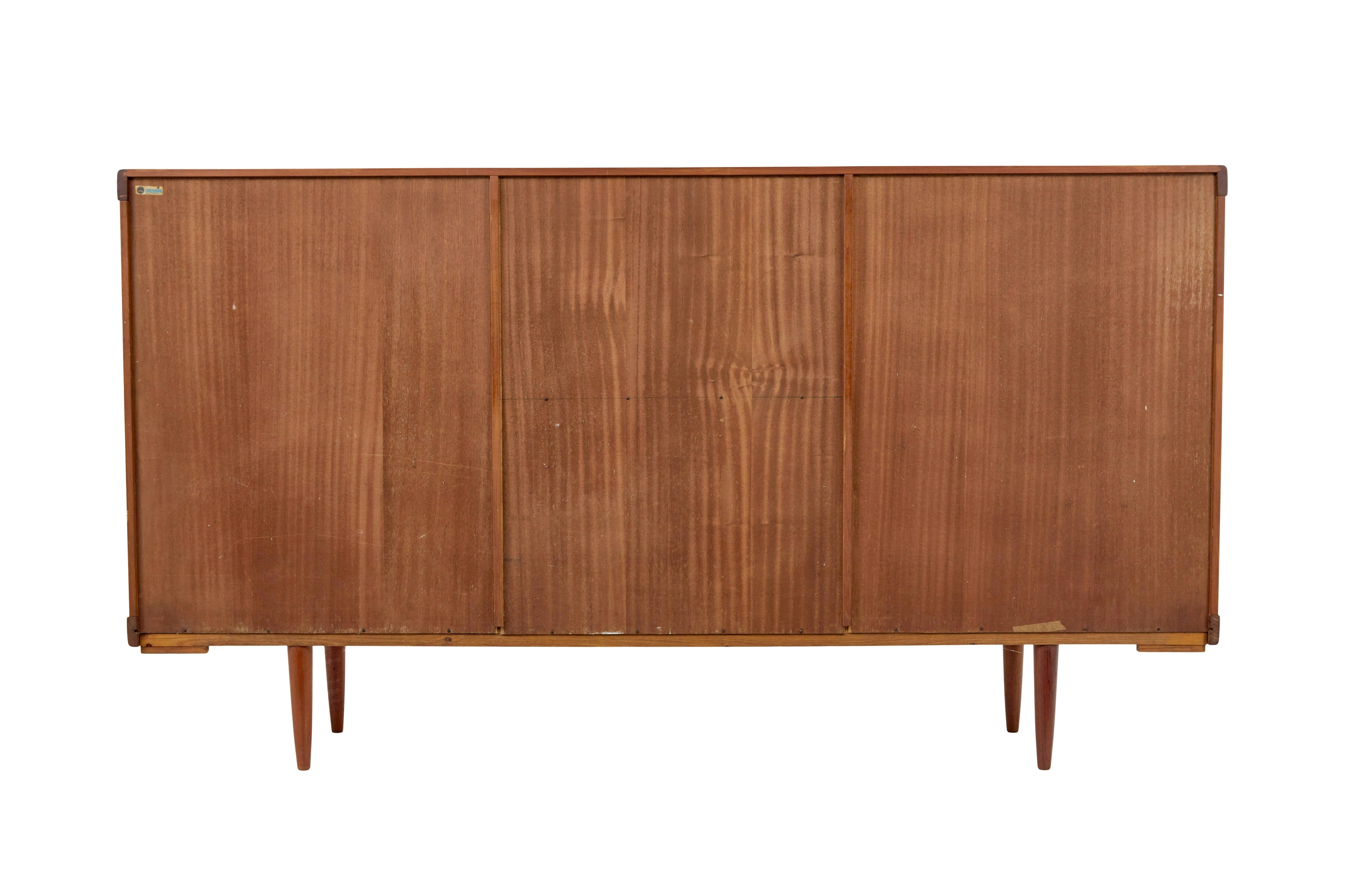 XX secolo Tavola alta in teak danese di metà secolo di H.W. Klein per Bramin in vendita
