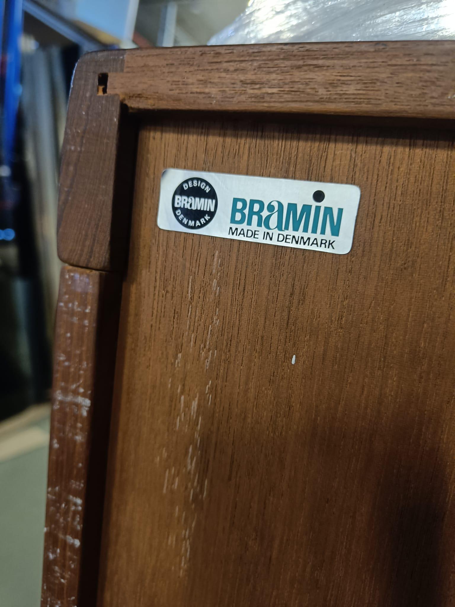 Credenza in teak danese di metà secolo di H.W. Klein per Bramin, anni '60 In condizioni buone in vendita a Leuven, Vlaams Gewest