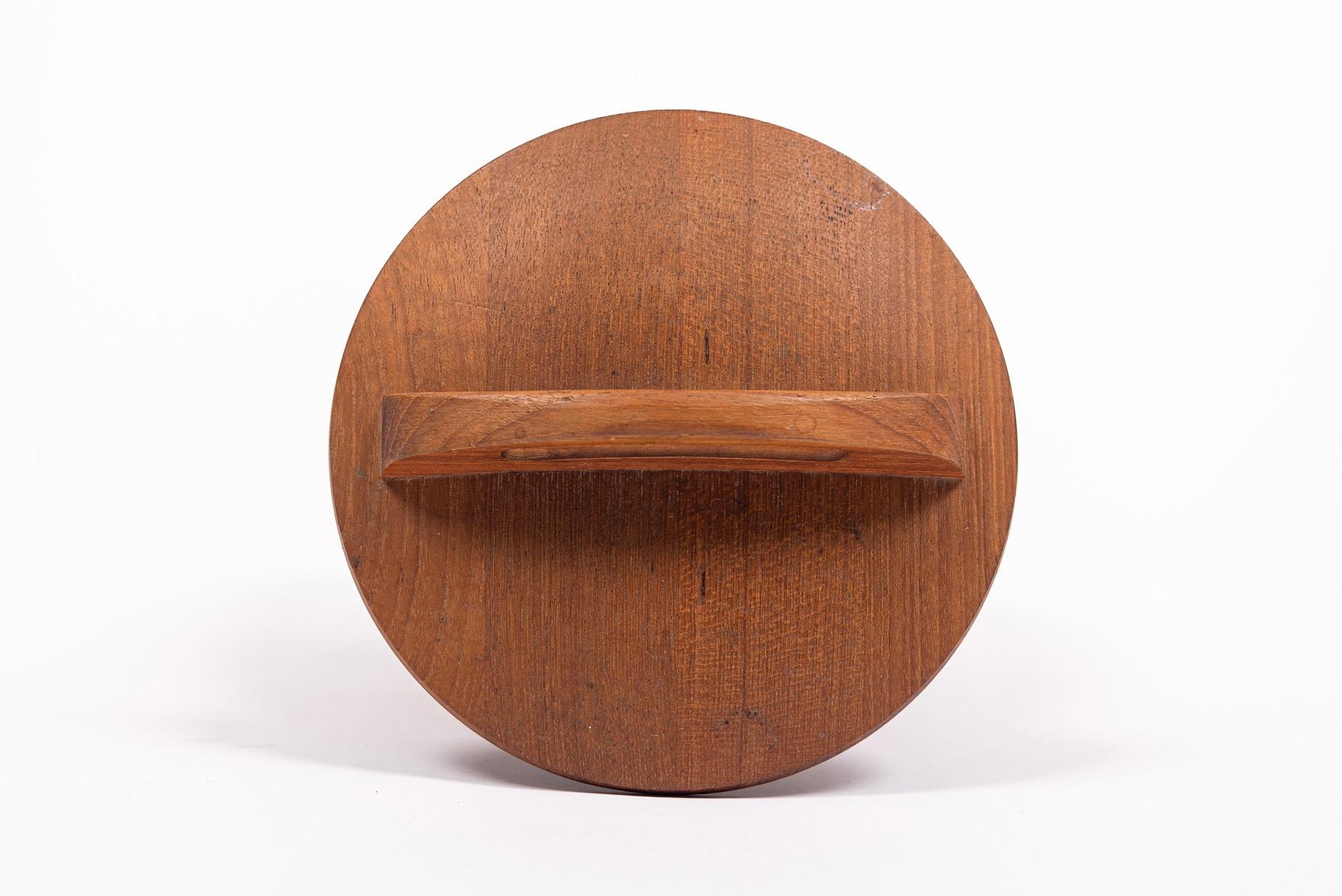 Midcentury Danish Teak Ice Bucket by Jens H. Quistgaard for Dansk For Sale 7