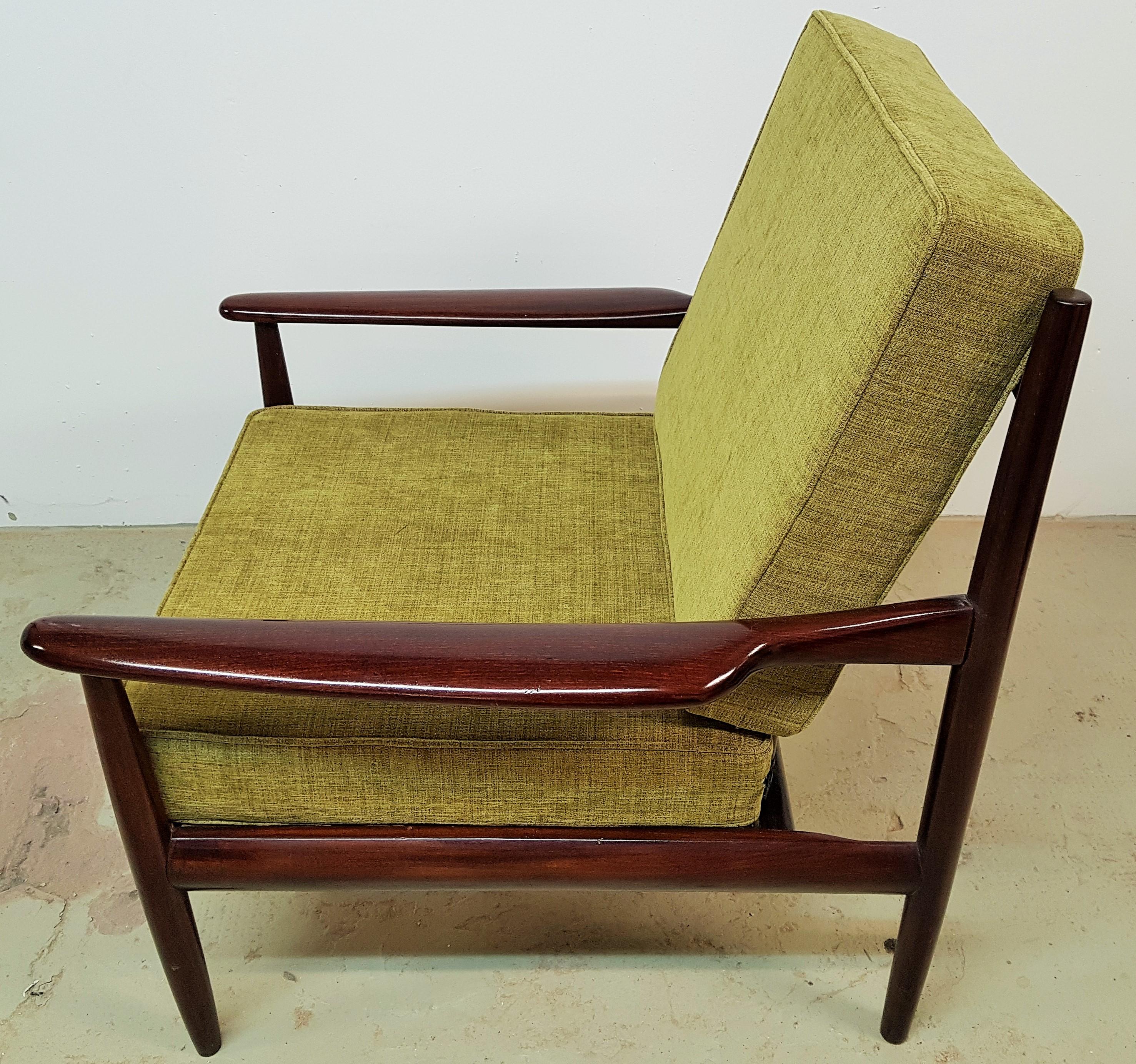 Midcentury Danish Teak Lounge Chair by Grete Jalk 3