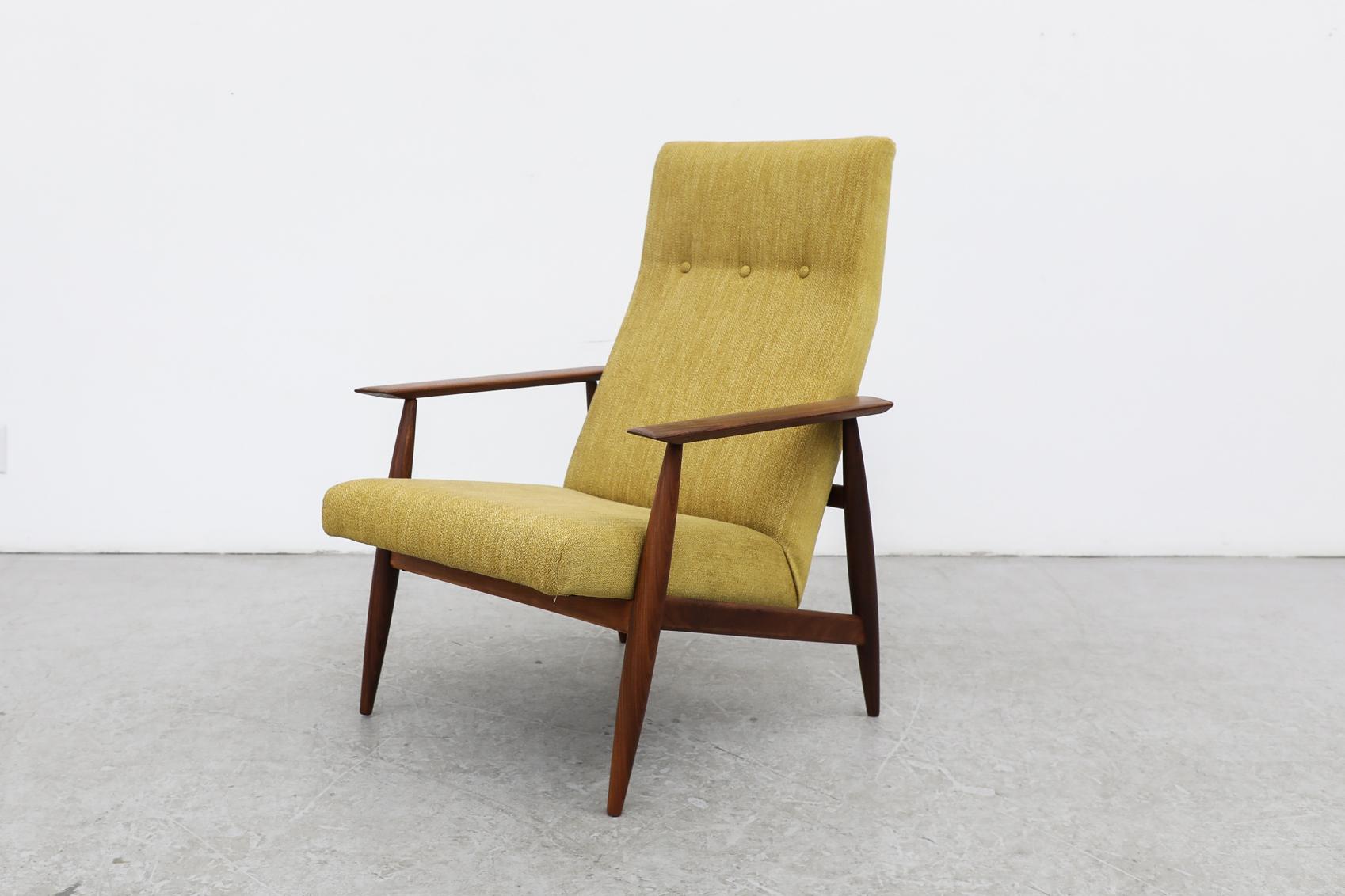Mid-Century, Danish Teak Lounge Chair Inspired by Hans Wegner 2