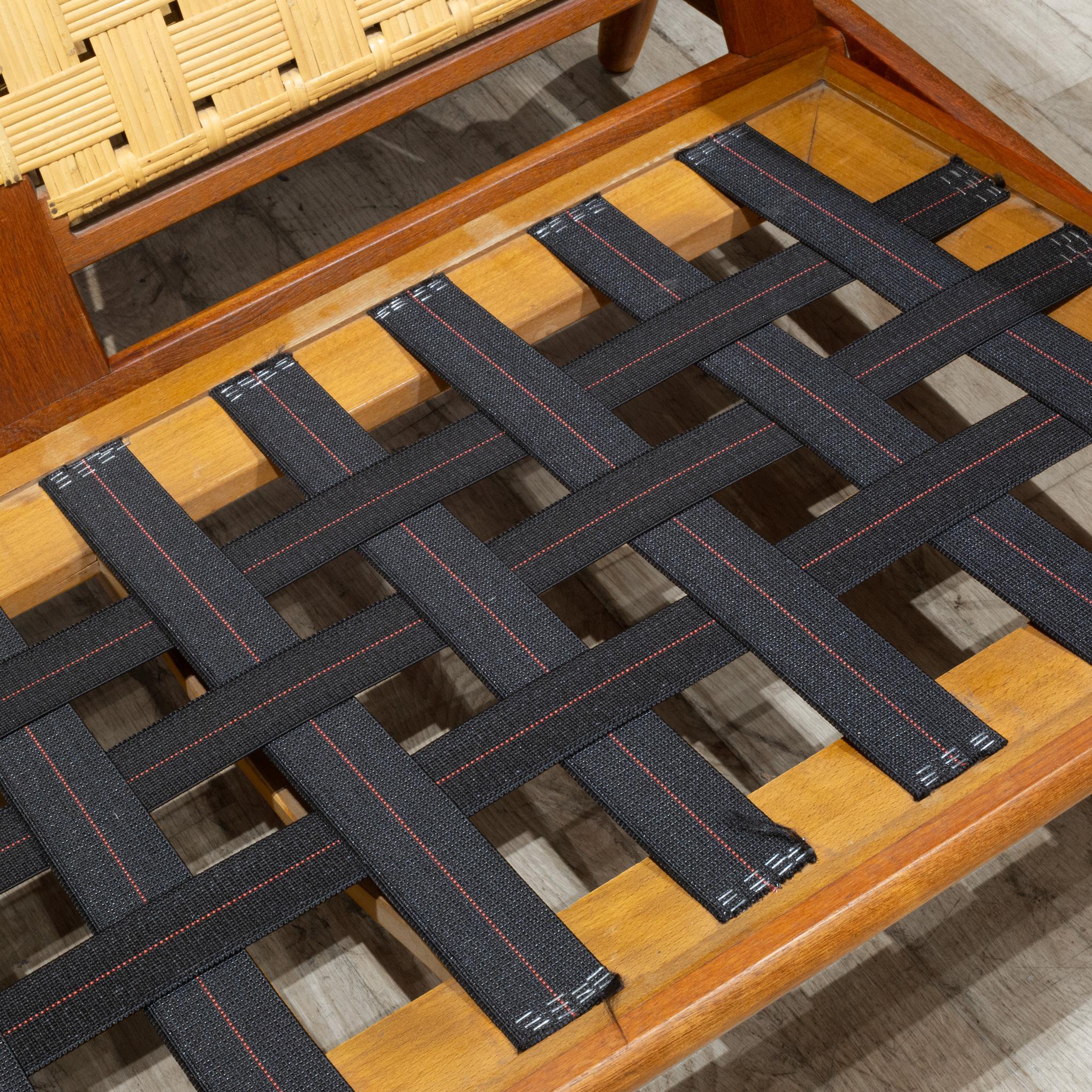 Mid-century Danish Teak Loveseat-Torben Strandgaard c.1950 For Sale 4