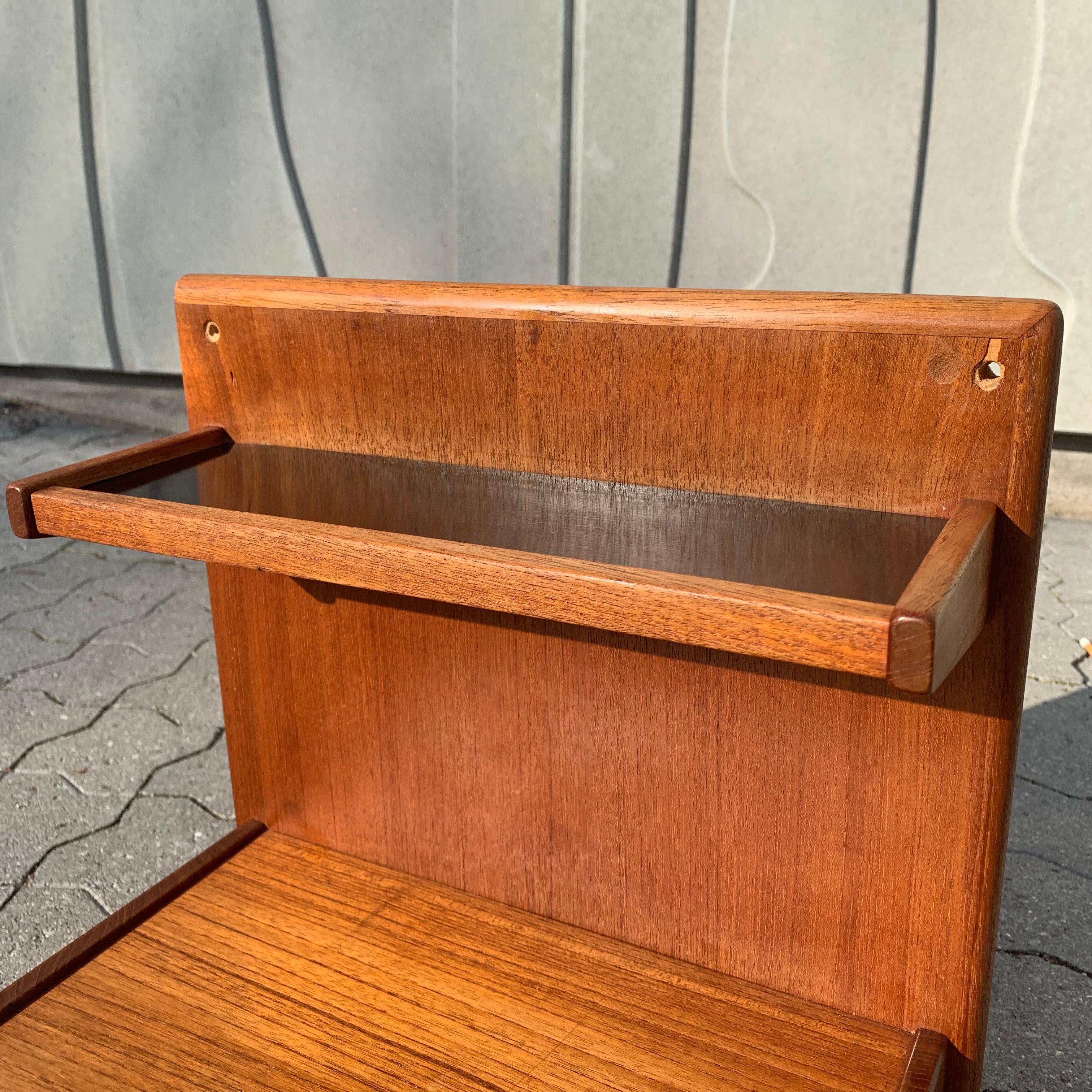 20th Century Midcentury Danish Teak Nightstands, 1960s, Set of 2