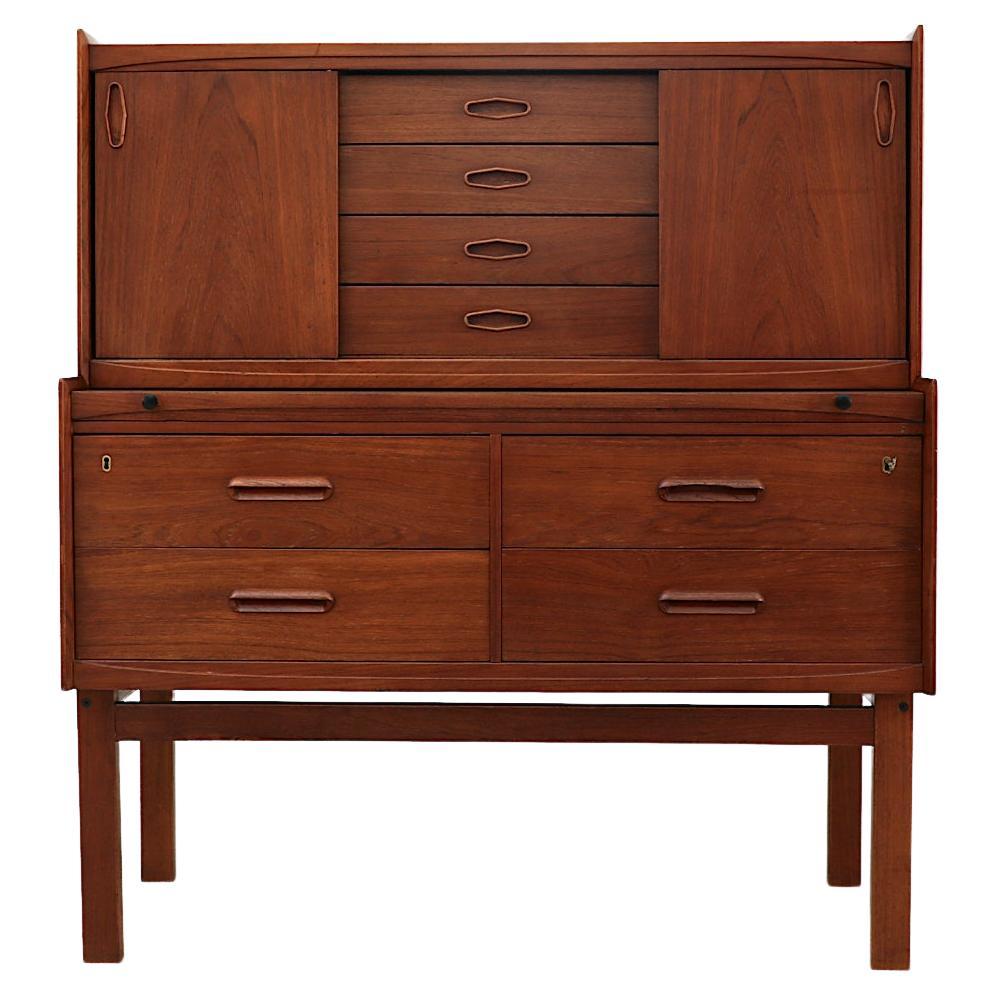 Mid-Century Danish Teak Secretaire