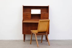 Mid-Century Danish Teak Secretaire or Vanity