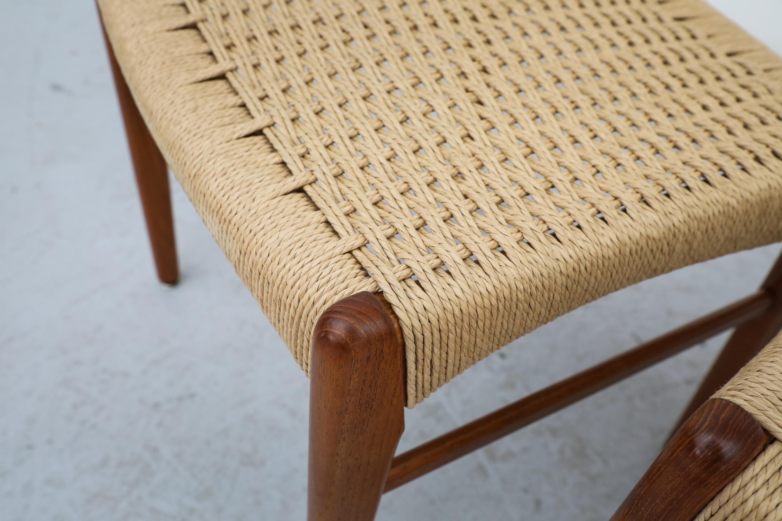 Mid-Century Danish Teak Side Chair by Arne Wahl Iversen for Glyngøre, 1960s For Sale 8