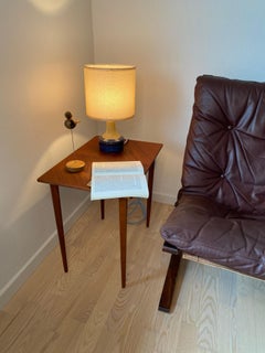 Mid-Century Danish Teak Side Table, 1960s, Elegant Slender Legs
