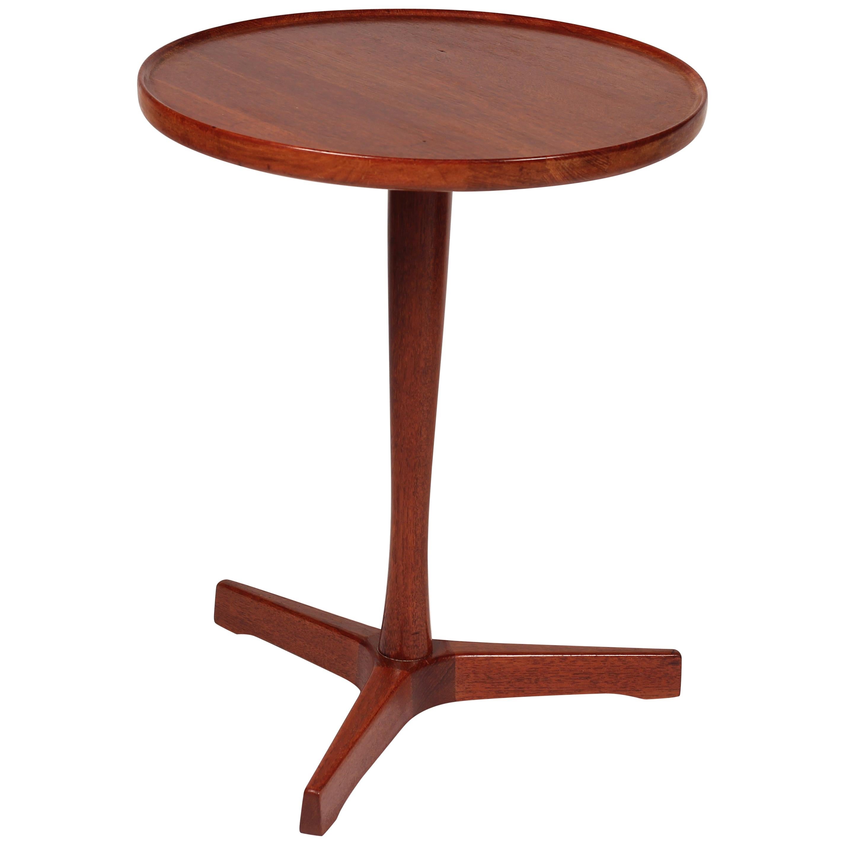 Rosewood Hexagon Side Tables by Hans Christian Andersen For Sale at 1stDibs