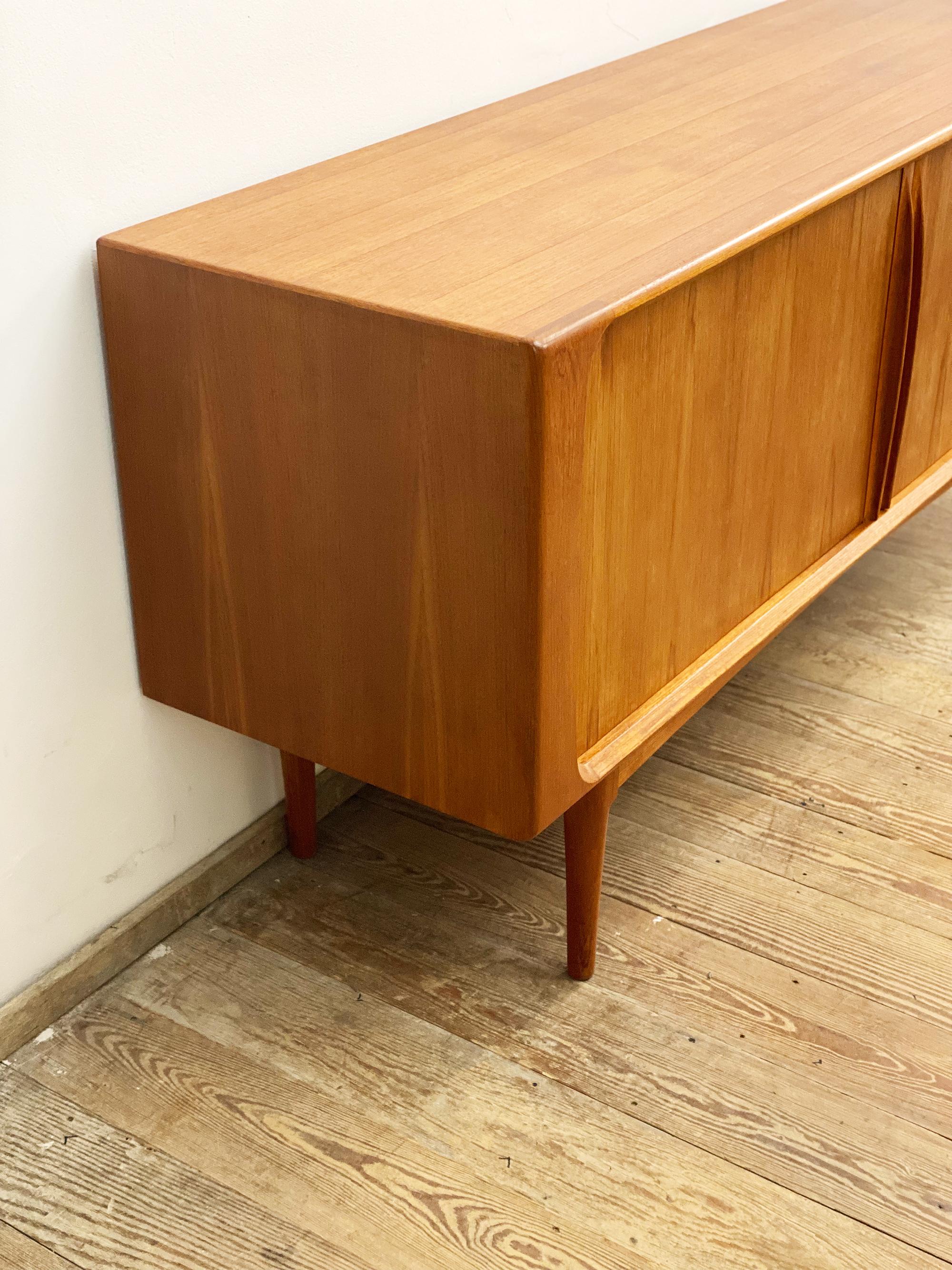 Mid-20th Century Mid-Century Danish Teak Sideboard from Bernhard Pedersen & Søn, Denmark, 1950s