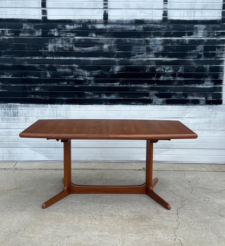Mid-Century Danish Teak Skovby Dining Table