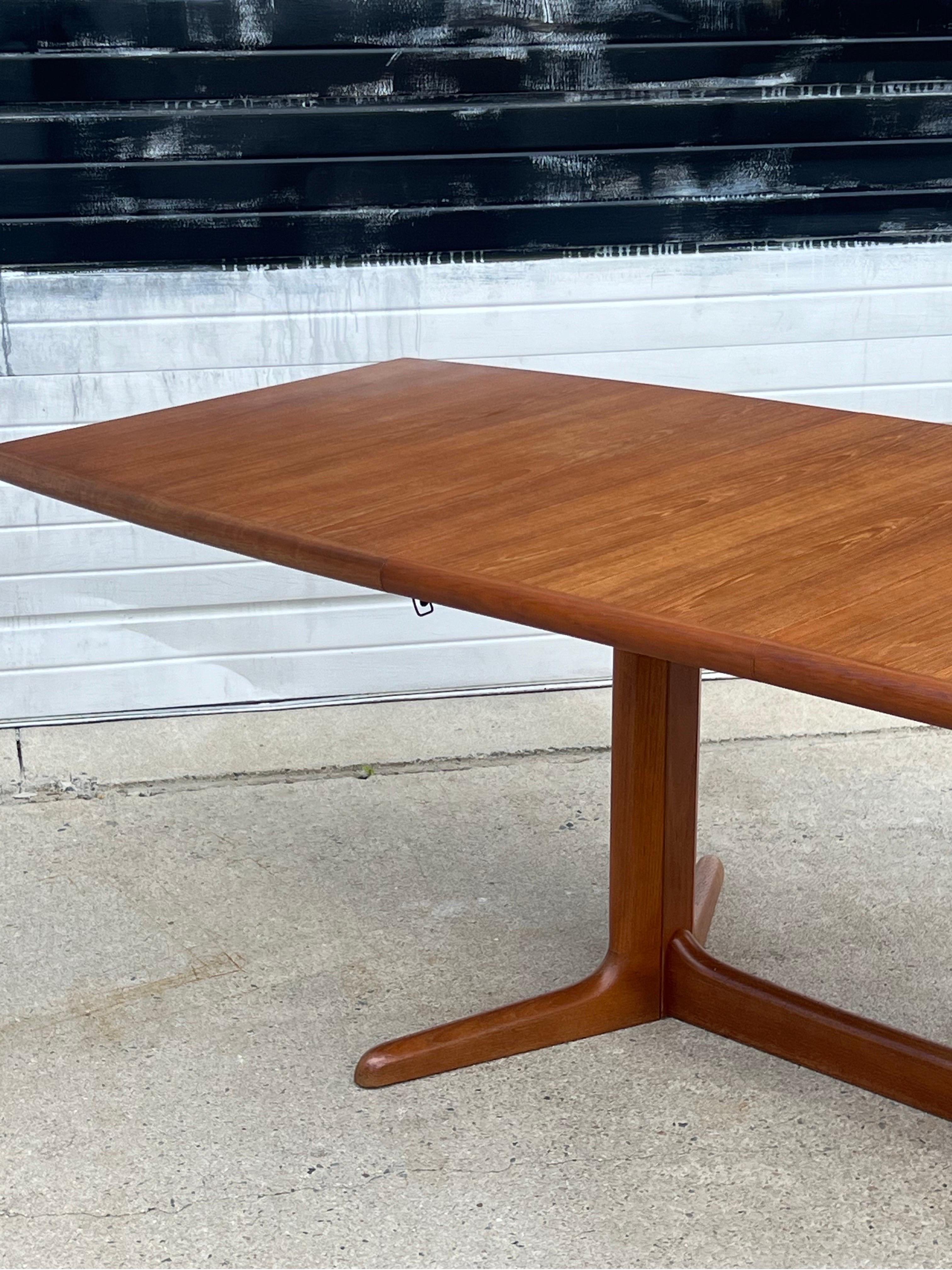 Mid-Century Modern Mid-Century Danish Teak Skovby Dining Table