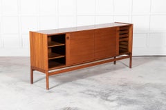 Mid Century Danish Teak Tambour Sideboard
