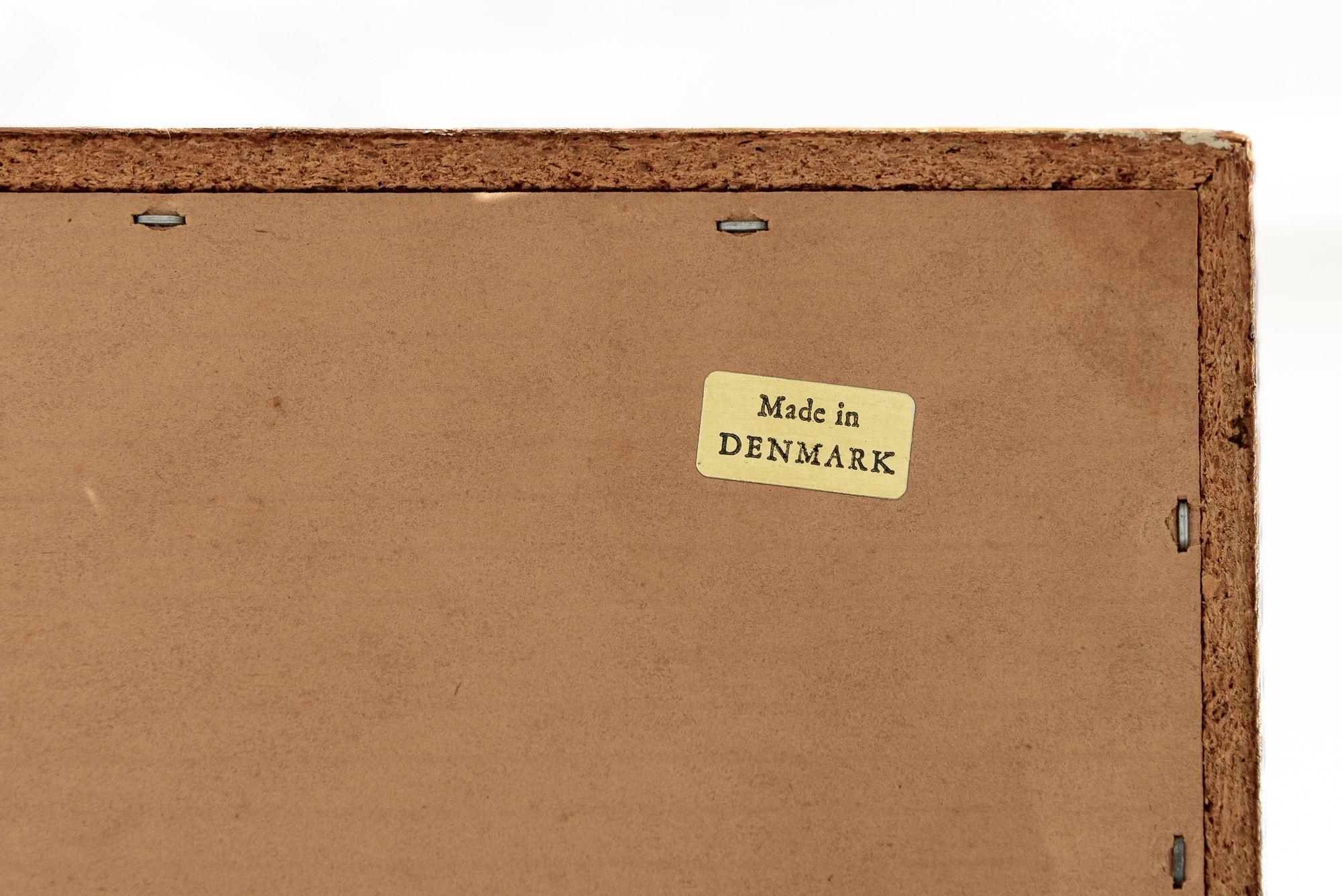 Mid Century Danish Teak Holz Drop-Down-Sekretär-Schreibtisch Wandeinheit im Angebot 10