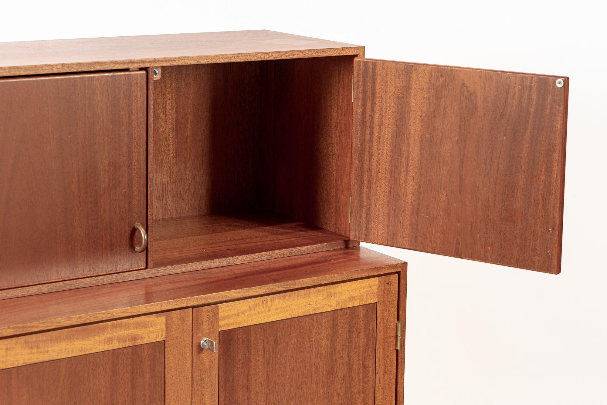 Danese Mobile contenitore in legno di teak danese del Mid Century Mobler 1960s in vendita