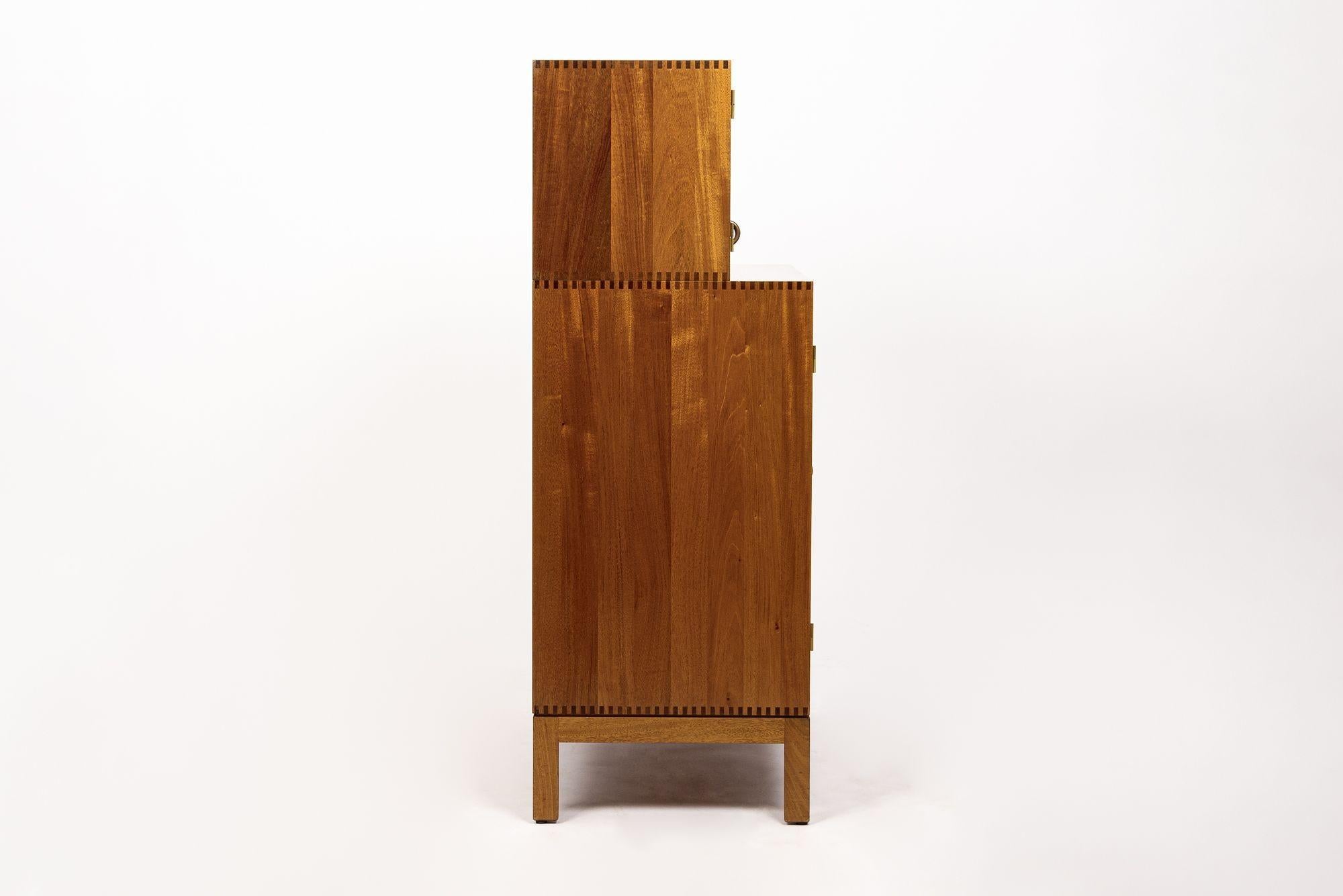 Mid Century Danish Teak Wood Storage Cabinet by Soborg Mobler - 2 Available 7