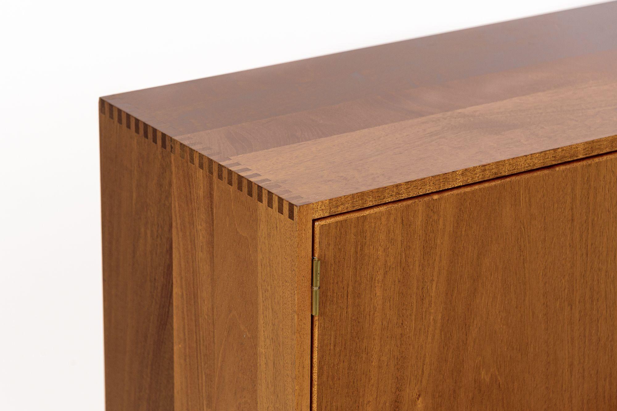 Mid Century Danish Teak Wood Storage Cabinet by Soborg Mobler - 2 Available 1
