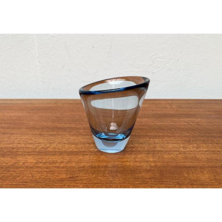 Dänische Glasvase aus der Mitte des Jahrhunderts aus der Thule-Serie von Per Lütken für Holmegaard, 1950er Jahre (Moderne der Mitte des Jahrhunderts) im Angebot