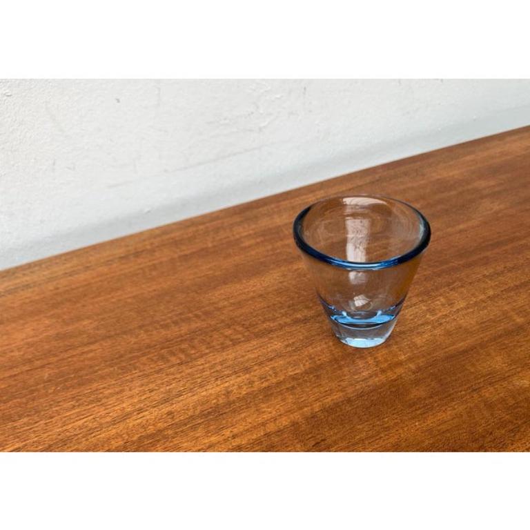 Dänische Glasvase aus der Mitte des Jahrhunderts aus der Thule-Serie von Per Lütken für Holmegaard, 1950er Jahre (20. Jahrhundert) im Angebot