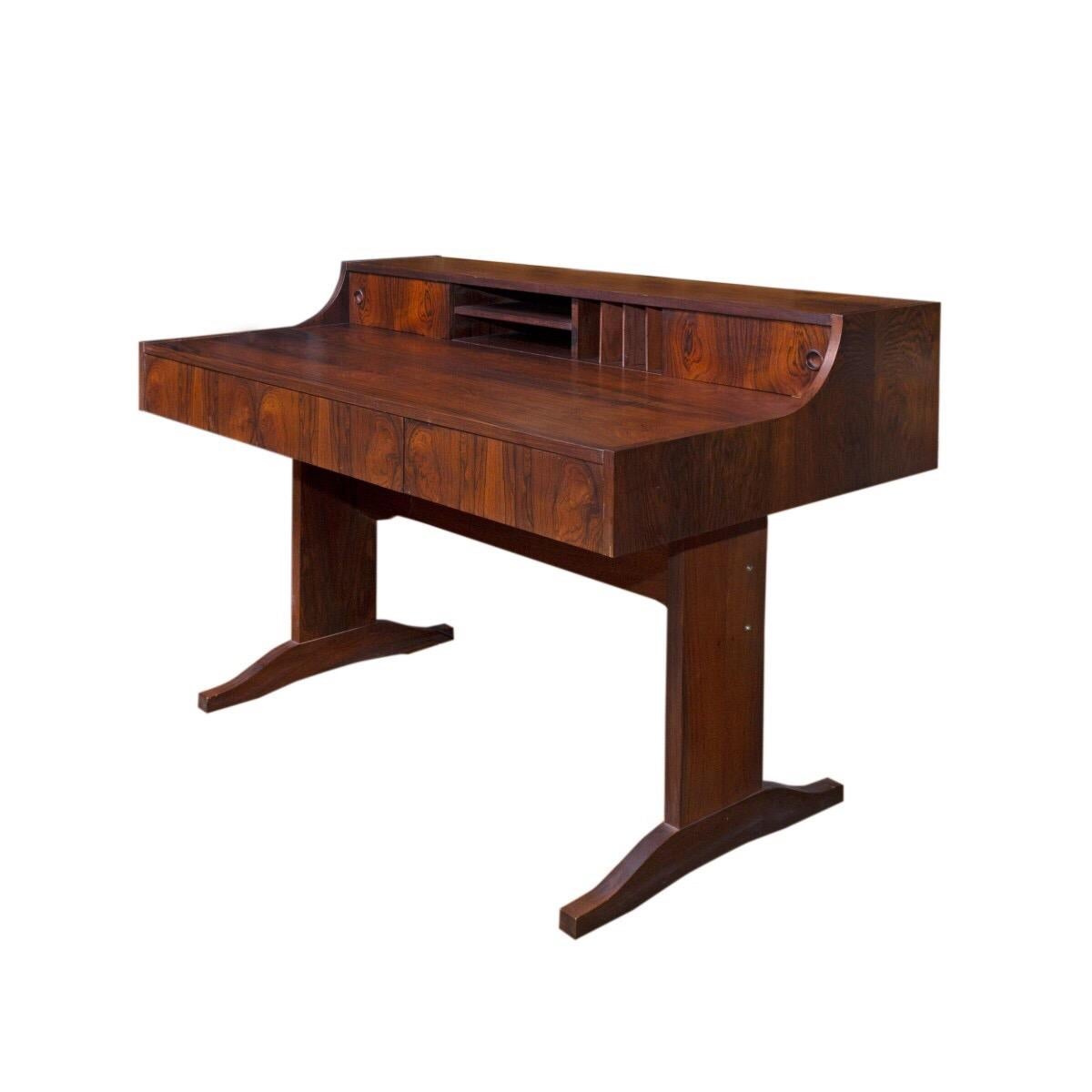 Midcentury Danish Trestle Desk In Good Condition In New York, NY