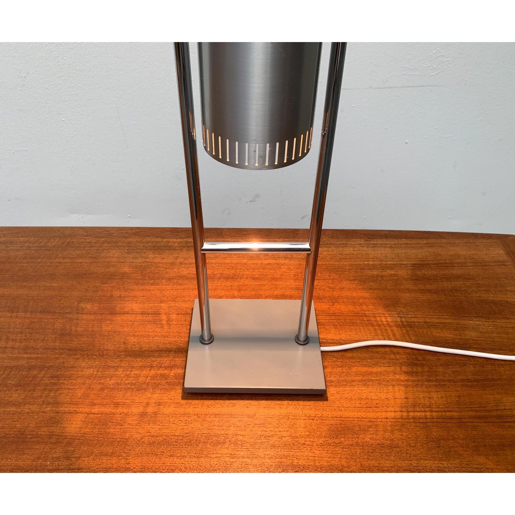 Mid-Century Danish Trombone Table Lamp by Jo Hammerborg for Fog & Mørup, 1960s For Sale 5