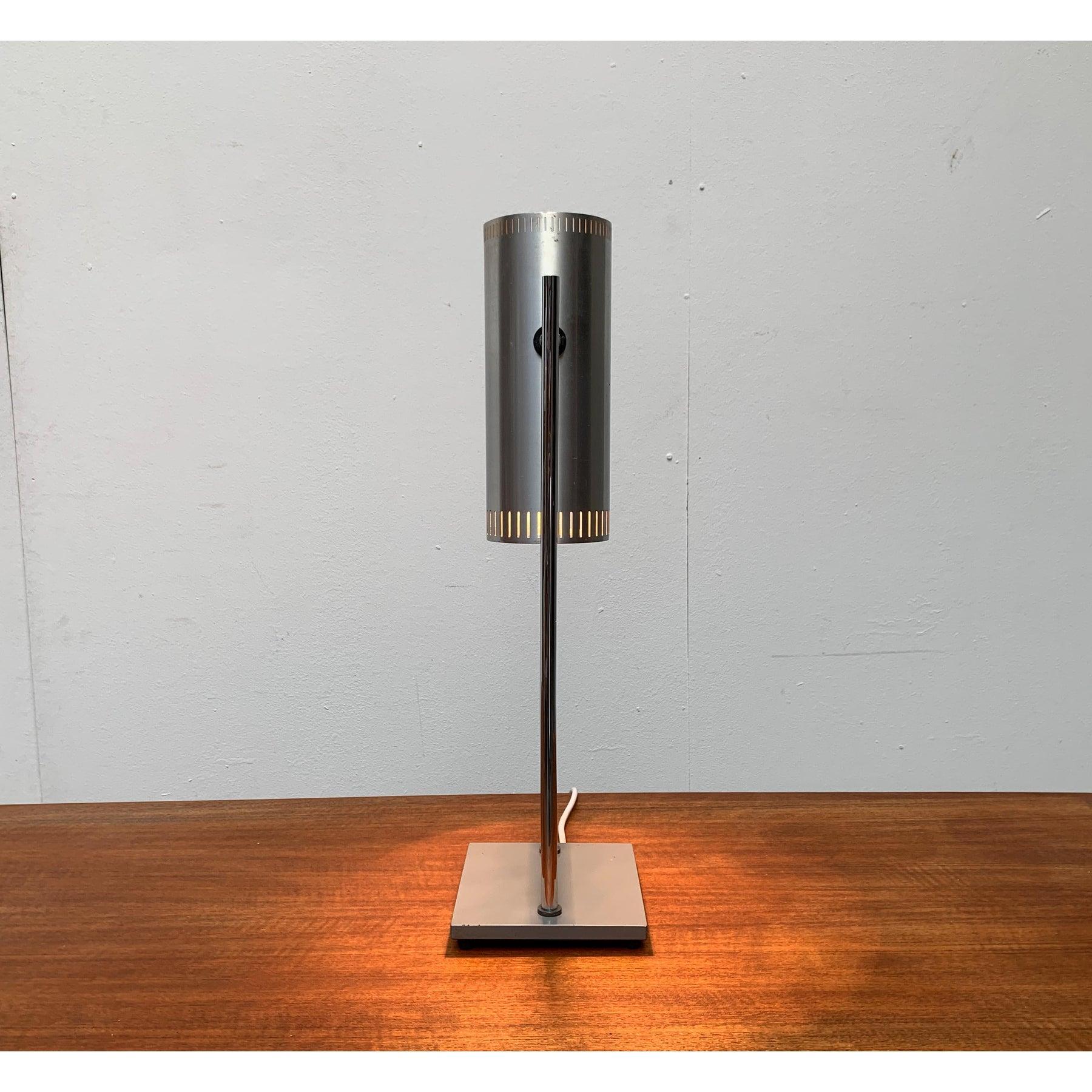 20th Century Mid-Century Danish Trombone Table Lamp by Jo Hammerborg for Fog & Mørup, 1960s For Sale