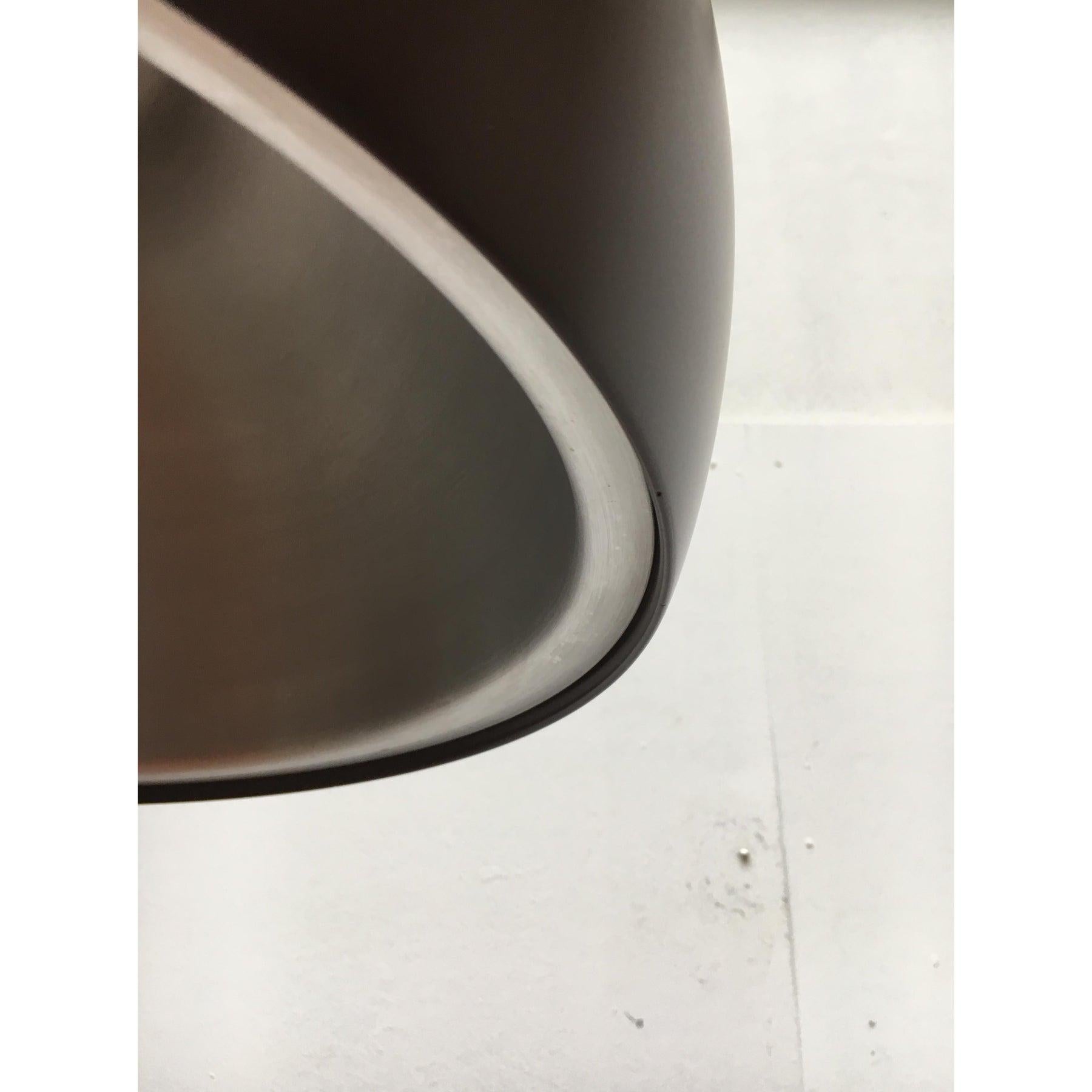 Lampada a sospensione Ubo di Bent Karlby per ASK Belysninger, Danimarca, metà secolo. in vendita 1