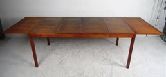 Midcentury Danish Vejle Stole & Møbelfabrik Drop Leaf Dining Table