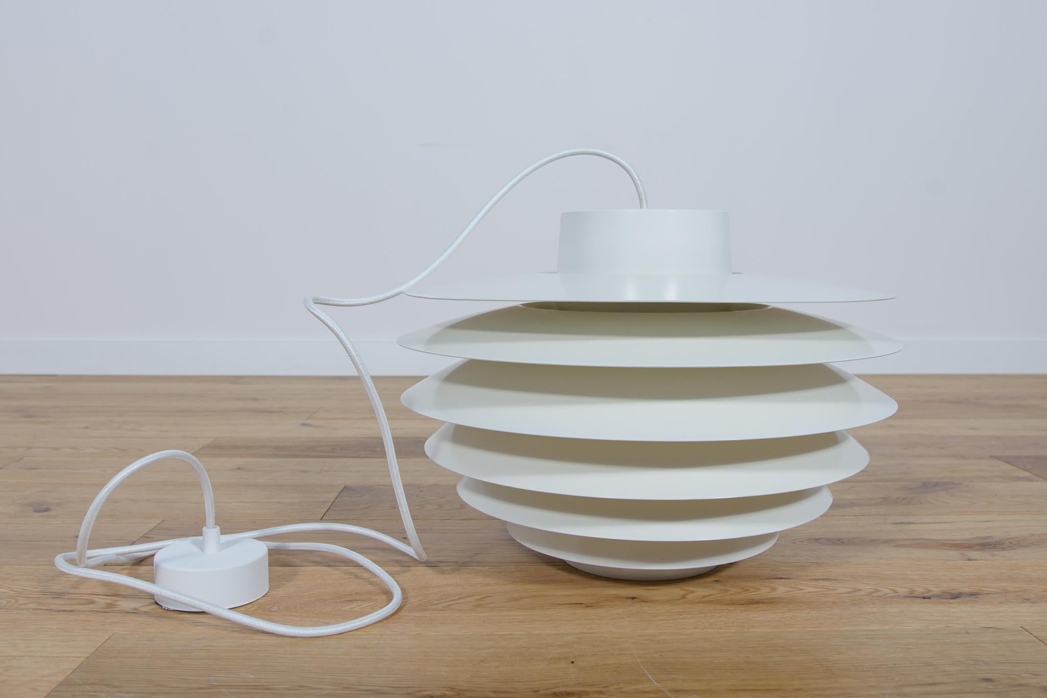 Late 20th Century Mid-Century Danish Verona Pendant Lamp by Svend Middelboe for Fog & Menup, 1970s For Sale