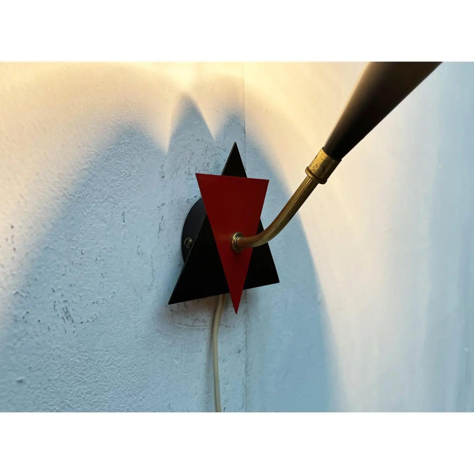 Lámpara de pared danesa de mediados de siglo, años 60 siglo XX en venta
