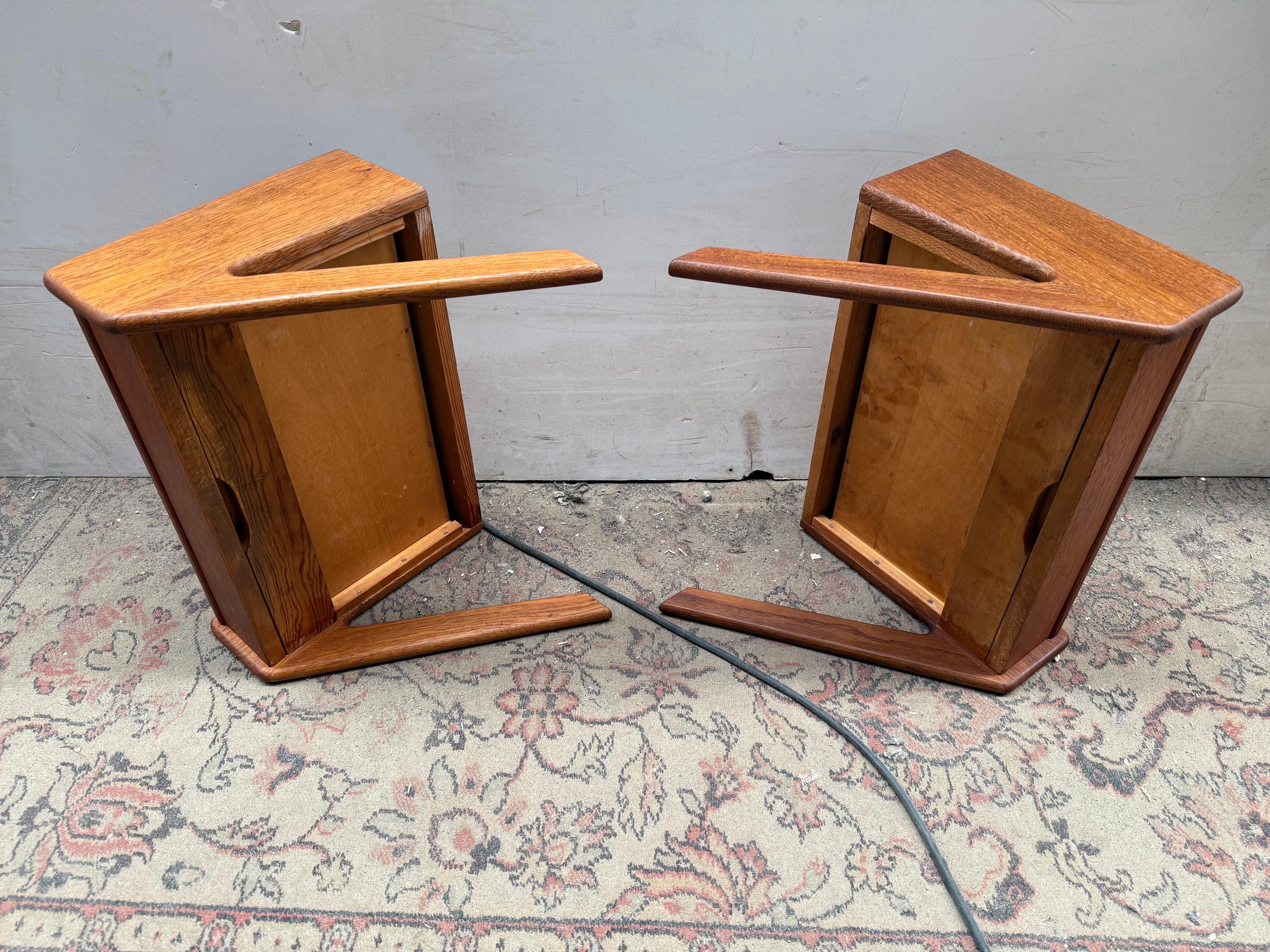 Mid-Century Danish Wall-Mounted Nightstands from Ølholm Møbelfabrik, 1950s in vendita 7