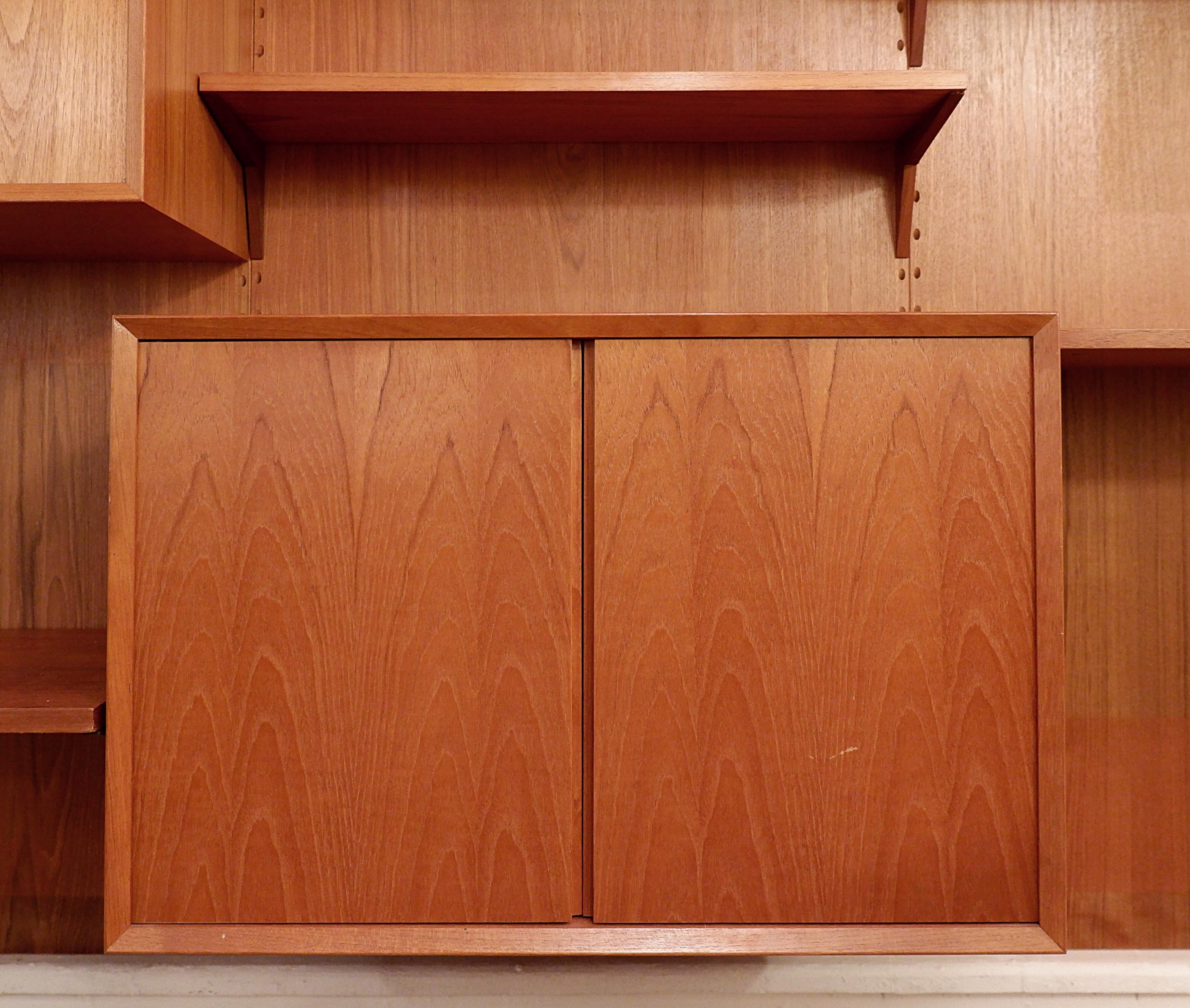 Mid-Century Danish Wall Unit by Poul Cadovius for Cado - 1960s 2