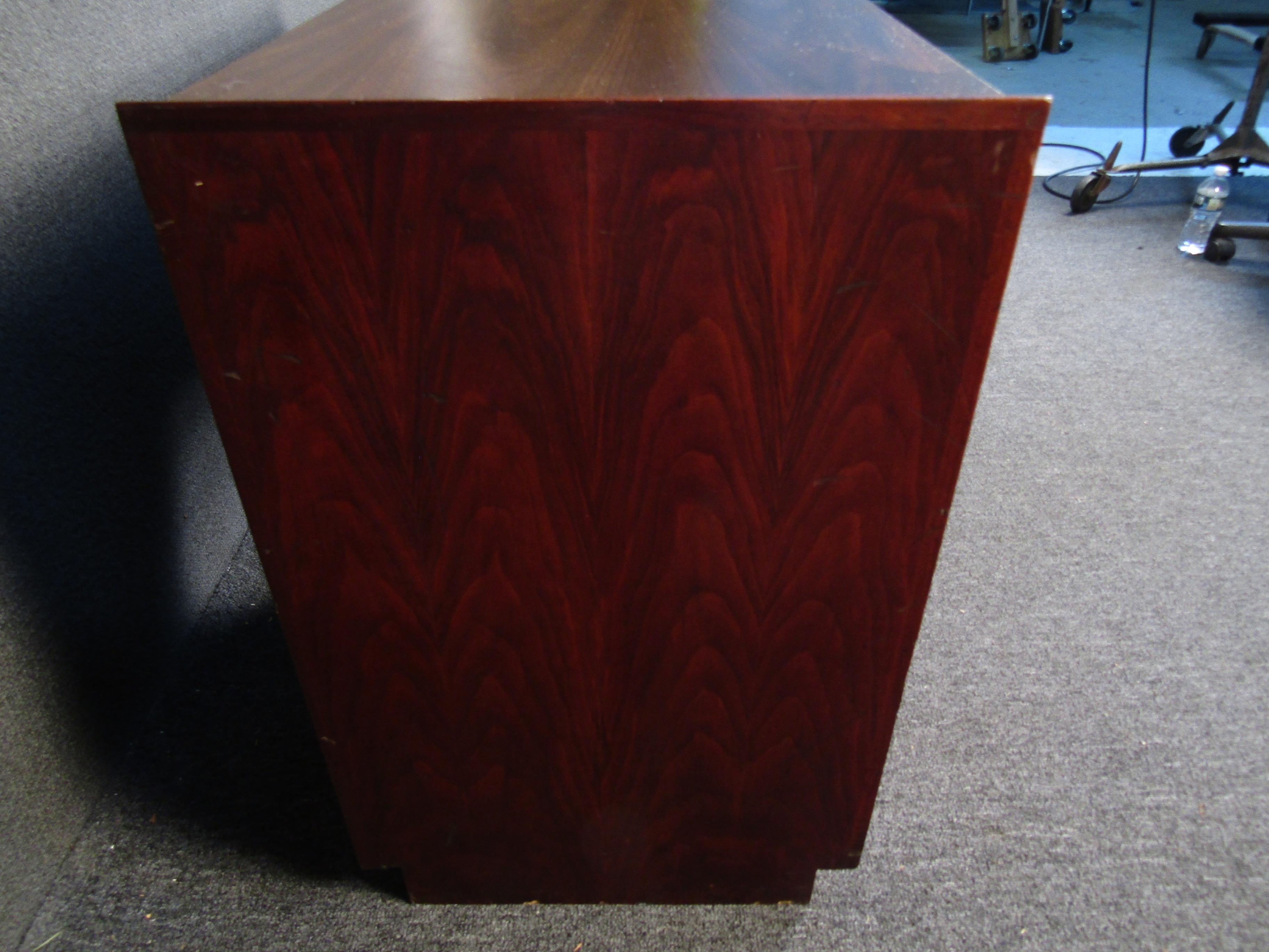 Mid-Century Danish Walnut Desk For Sale 2