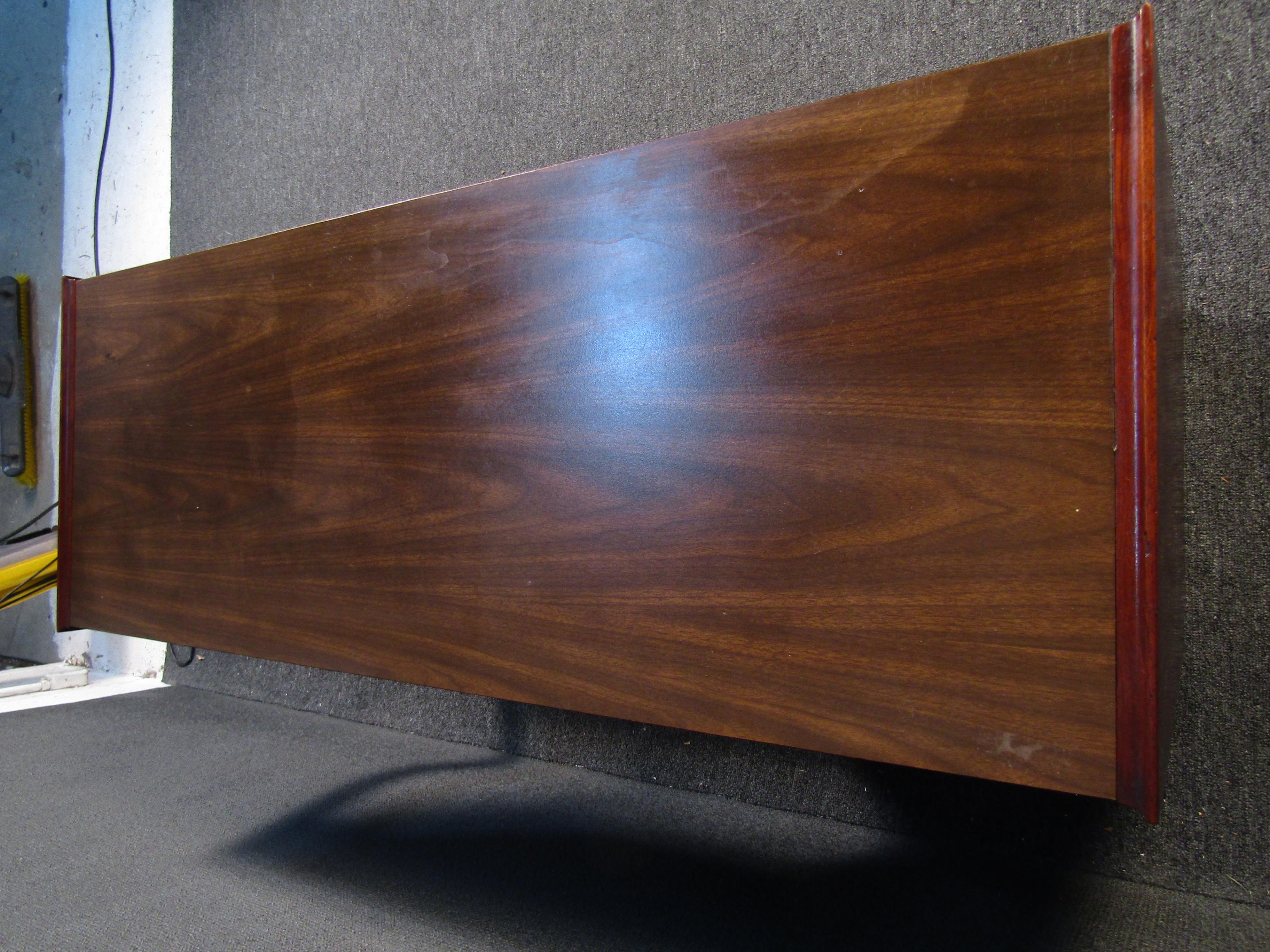 Mid-Century Danish Walnut Desk For Sale 3