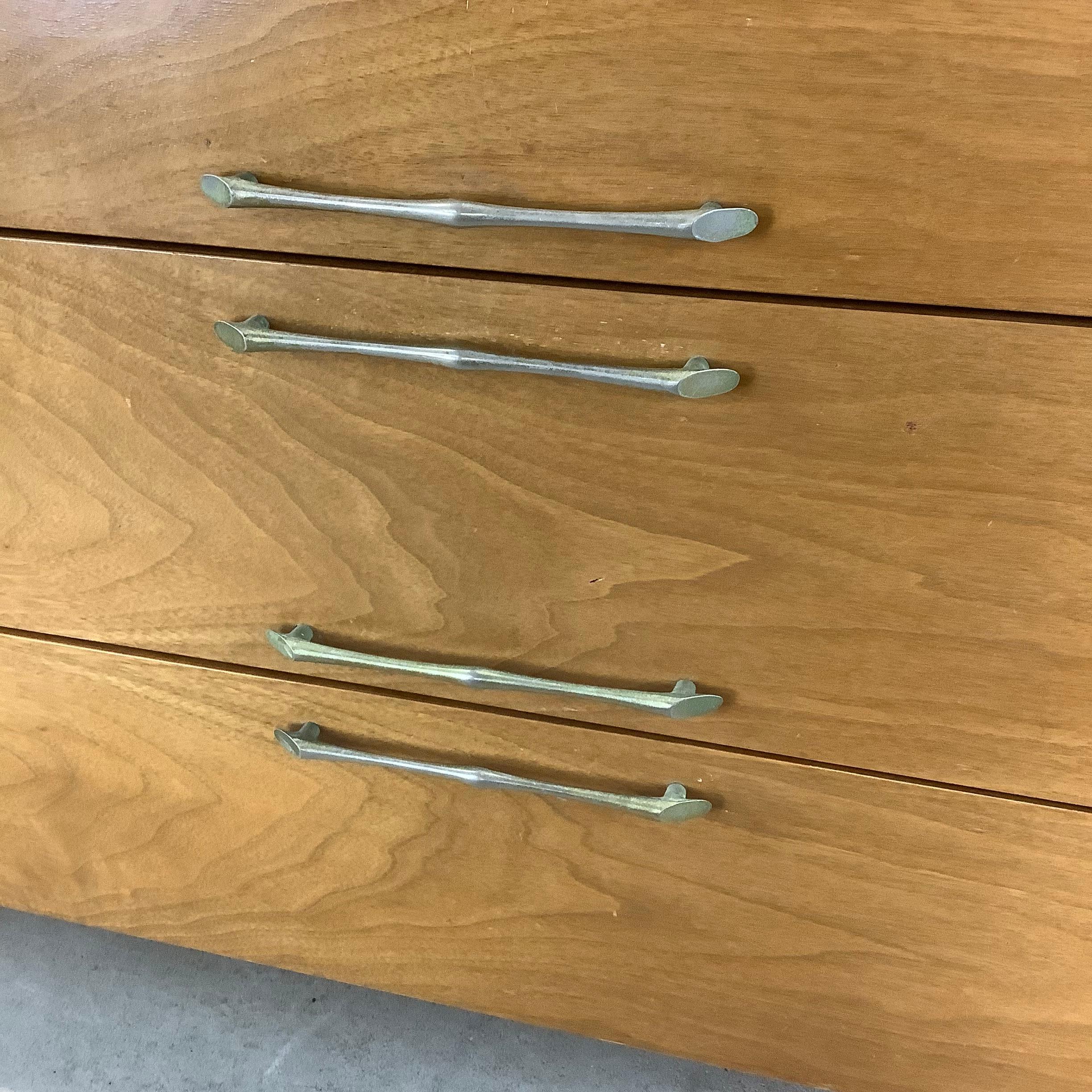 Mid-Century Danish Walnut Sideboard With Display Hutch 4