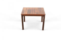 Mid-Century Danish Walnut Square End Table