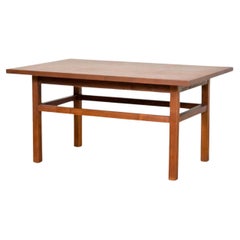 Midcentury Danish Walnut Wood End Table, 1960s