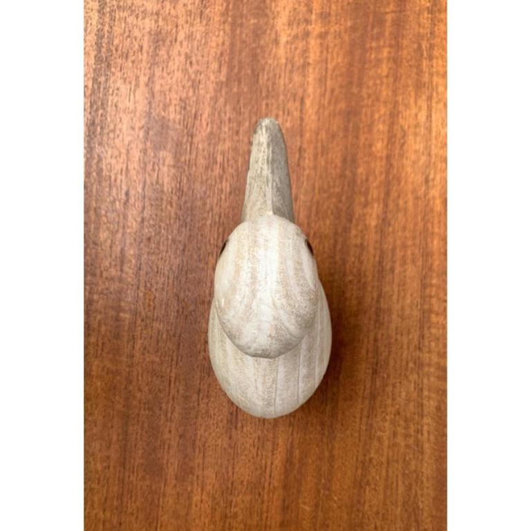 Figurina di uccello in legno danese di metà secolo, anni '60 in vendita 4