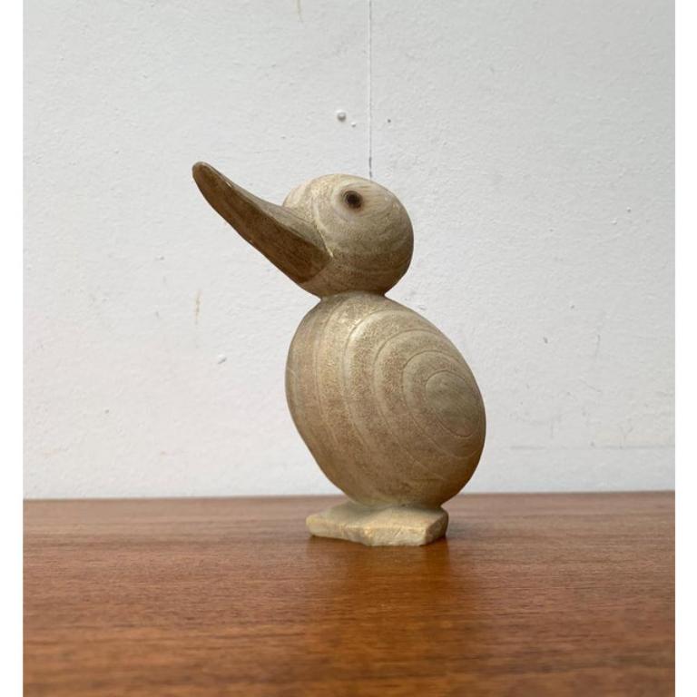 Figurina di uccello in legno danese di metà secolo, anni '60 in vendita 5
