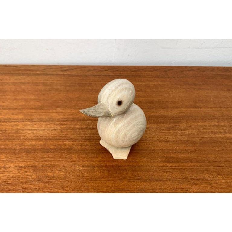 Figurina di uccello in legno danese di metà secolo, anni '60 in vendita 6