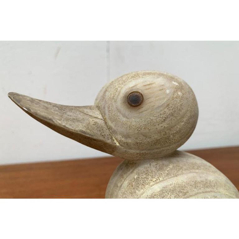 Legno Figurina di uccello in legno danese di metà secolo, anni '60 in vendita