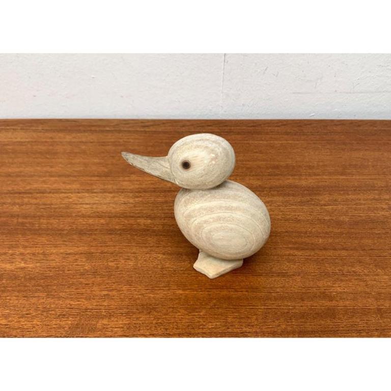 Figurina di uccello in legno danese di metà secolo, anni '60 in vendita 1