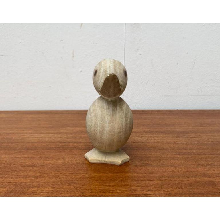 Figurina di uccello in legno danese di metà secolo, anni '60 in vendita 2