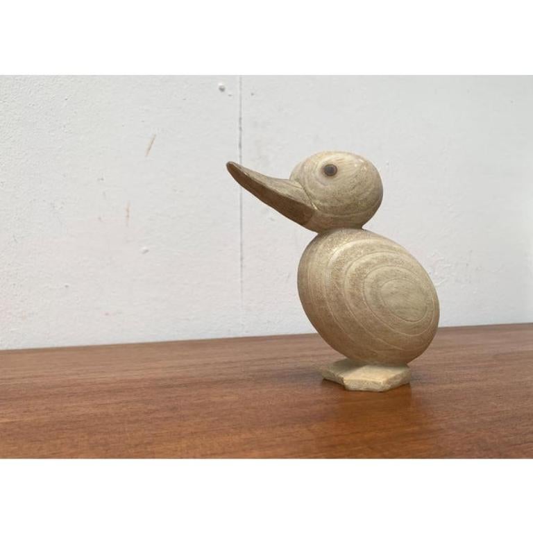 Figurina di uccello in legno danese di metà secolo, anni '60 in vendita 3