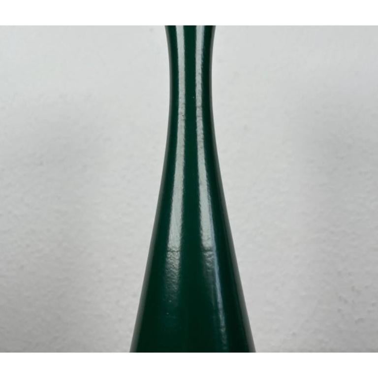 Candelabro danés de madera de mediados de siglo 1960 Metal en venta