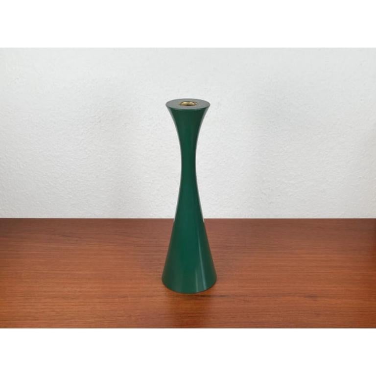 Candelabro danés de madera de mediados de siglo 1960 en venta 2